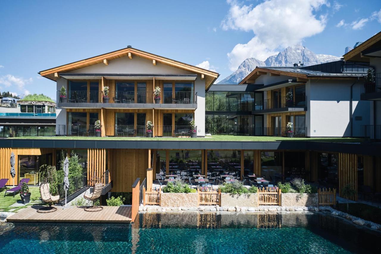 Hotel Morgenzeit -Natuerlich.Bed&Brunch Maria Alm am Steinernen Meer Bagian luar foto