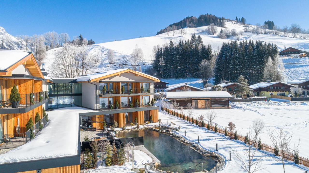 Hotel Morgenzeit -Natuerlich.Bed&Brunch Maria Alm am Steinernen Meer Bagian luar foto