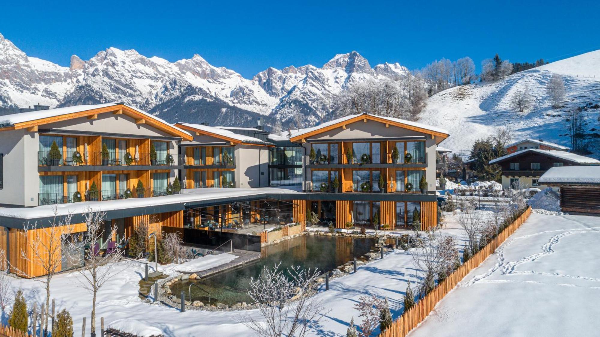 Hotel Morgenzeit -Natuerlich.Bed&Brunch Maria Alm am Steinernen Meer Bagian luar foto