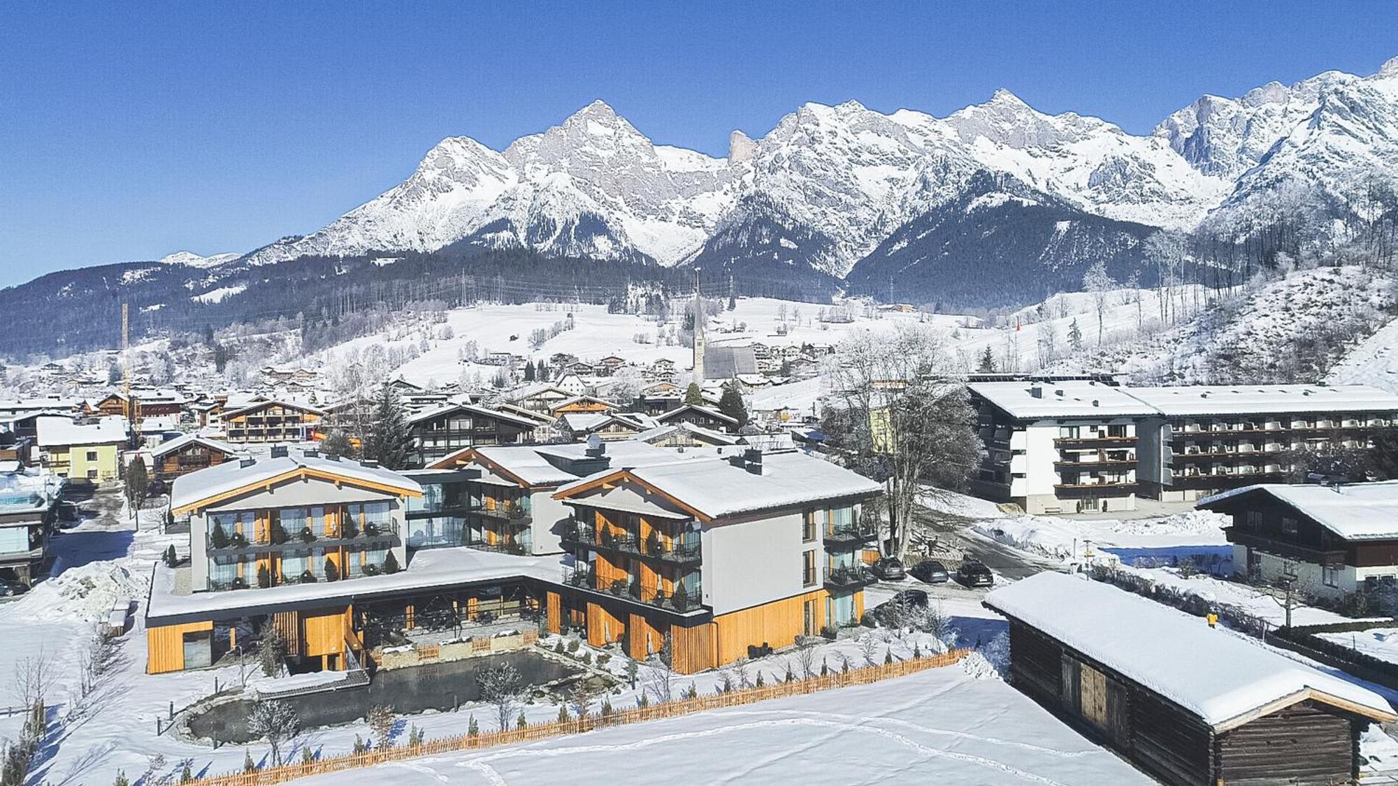 Hotel Morgenzeit -Natuerlich.Bed&Brunch Maria Alm am Steinernen Meer Bagian luar foto