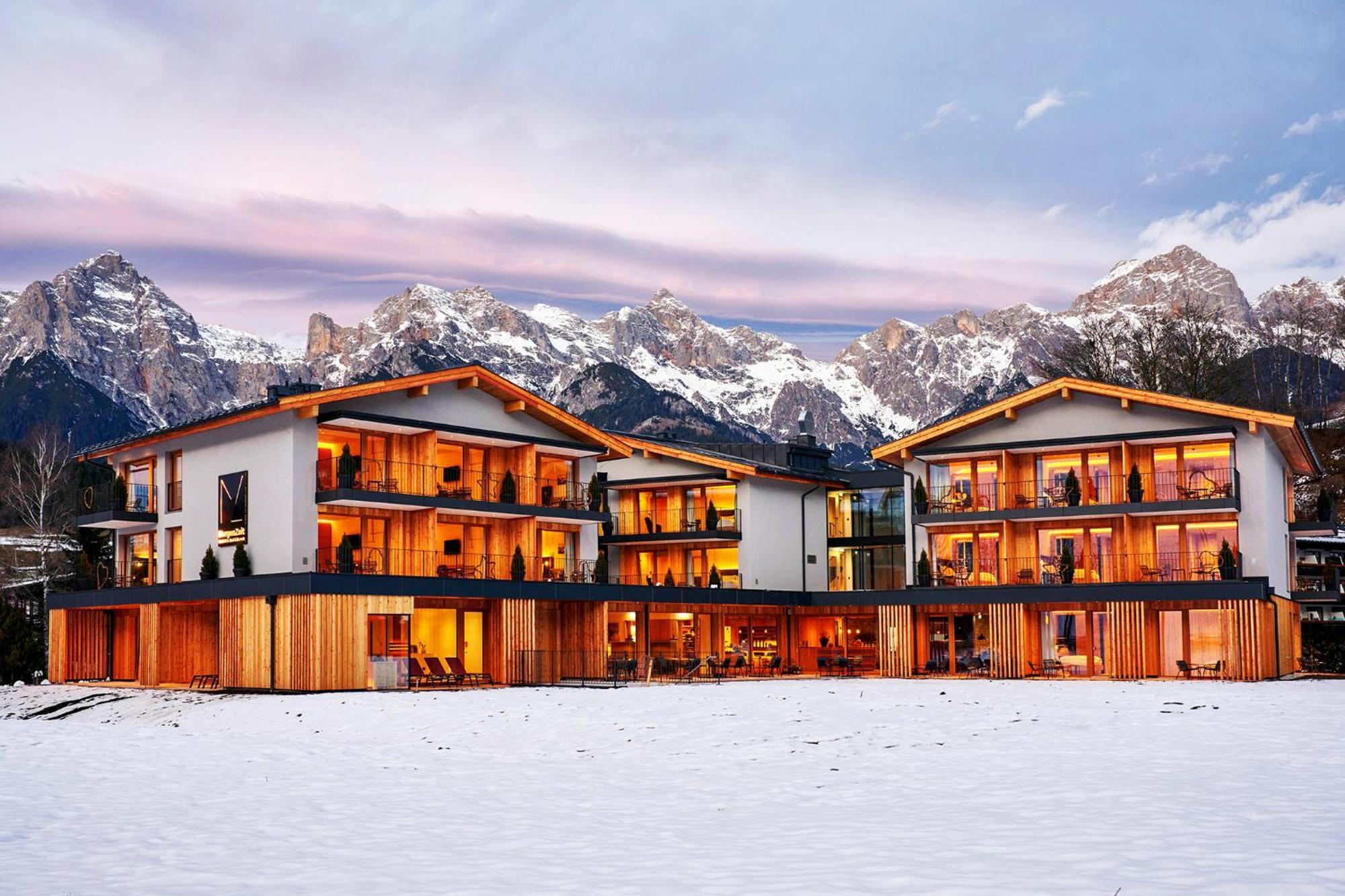 Hotel Morgenzeit -Natuerlich.Bed&Brunch Maria Alm am Steinernen Meer Bagian luar foto